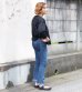 画像3: フリンジスリムデニムパンツ（ブルー）　fringe slim denim pants