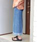 画像3: ロングデニムスカート(length90)　circa make long denim skirt (3)