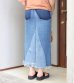 画像20: ロングデニムスカート(length90)　circa make long denim skirt