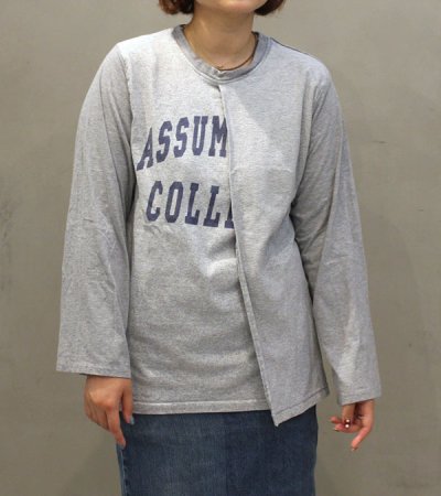 画像4: 50%OFF!ハーフオーバーラッププリントトップ circa make half over lap print top《セール商品につき返品不可》