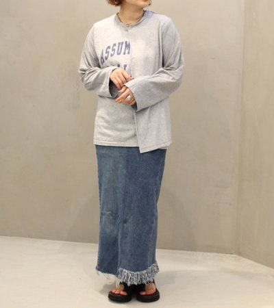 画像5: 50%OFF!ハーフオーバーラッププリントトップ circa make half over lap print top《セール商品につき返品不可》