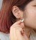 画像2: チャンキーフープピアス　Chunky Hoop Pierce(Silver925) (2)