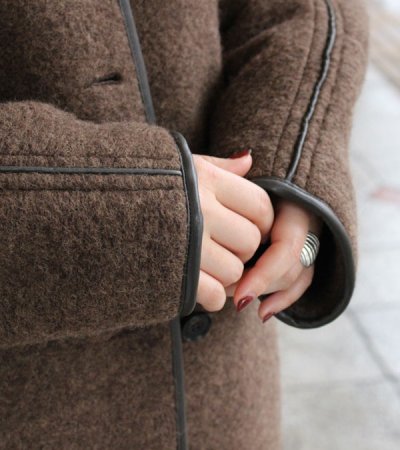 画像8: 30%OFF！ウールジャージーコート　 Wool Jersey Coat《セール商品につき返品不可》