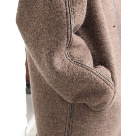 画像7: 30%OFF！ウールジャージーコート　 Wool Jersey Coat《セール商品につき返品不可》