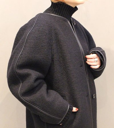 画像15: 30%OFF！ウールジャージーコート　 Wool Jersey Coat《セール商品につき返品不可》