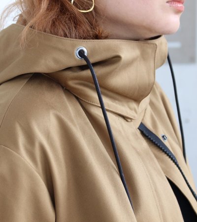 画像9: 50%OFF！ハイデンシティーウエストポイントディタチャブルフーデットコート《セール商品につき返品不可》