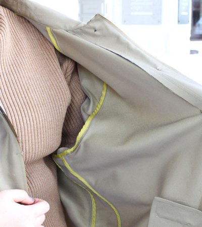 画像9: 30%OFF！サテンツイルコート　Satin Twill Coat《セール商品につき返品不可》