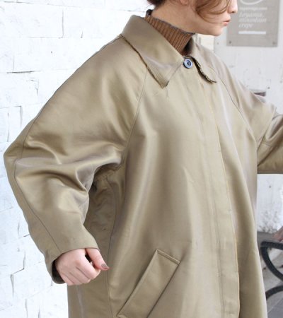 画像6: 30%OFF！サテンツイルコート　Satin Twill Coat《セール商品につき返品不可》