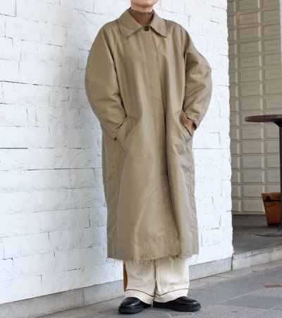 画像1: 20%OFF！サテンツイルコート　Satin Twill Coat《セール商品につき返品不可》