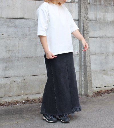 画像15: 30%OFF!コットンクリンプジャージーサイドスリットTシャツ《セール商品につき返品不可》