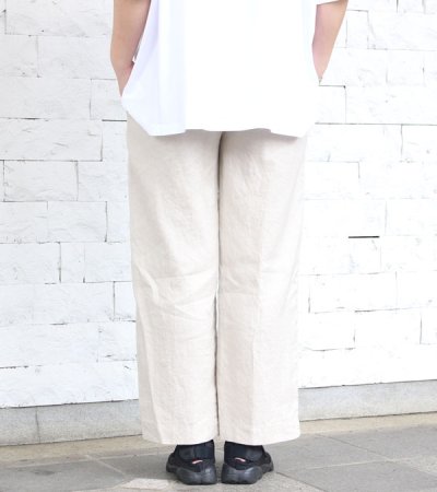 画像16: 30%OFF！40sフレンチリネンキャンバスイージーパンツ《セール商品につき返品不可》