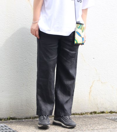 画像18: 30%OFF！40sフレンチリネンキャンバスイージーパンツ《セール商品につき返品不可》