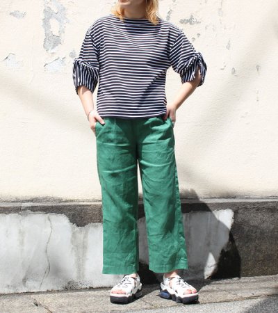 画像6: 30%OFF！40sフレンチリネンキャンバスイージーパンツ《セール商品につき返品不可》