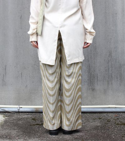 画像3: 30%OFF！パイピングジャガードパンツ　piping jacquard pants《セール商品につき返品不可》