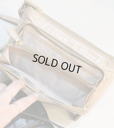 画像9: ジェントルクロコ2wayウォレットポシェット