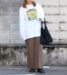 画像3: 30%OFF！フラワープリントロンティー　FLOWER PRINT LON T《セール商品につき返品不可》