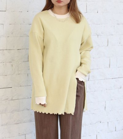 画像16: 40%OFF！ワッフルカラースキームトップス　WAFFLE COLOR SCHEME TOPS《セール商品につき返品不可》