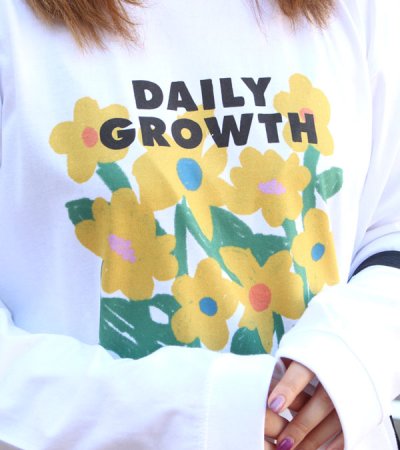 画像6: 40%OFF！フラワープリントロンティー　FLOWER PRINT LON T《セール商品につき返品不可》