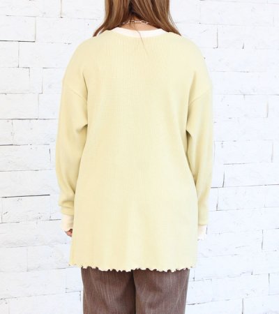 画像18: 40%OFF！ワッフルカラースキームトップス　WAFFLE COLOR SCHEME TOPS《セール商品につき返品不可》