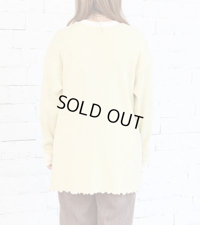 画像18: 40%OFF！ワッフルカラースキームトップス　WAFFLE COLOR SCHEME TOPS《セール商品につき返品不可》