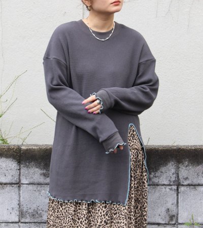 画像11: 40%OFF！ワッフルカラースキームトップス　WAFFLE COLOR SCHEME TOPS《セール商品につき返品不可》