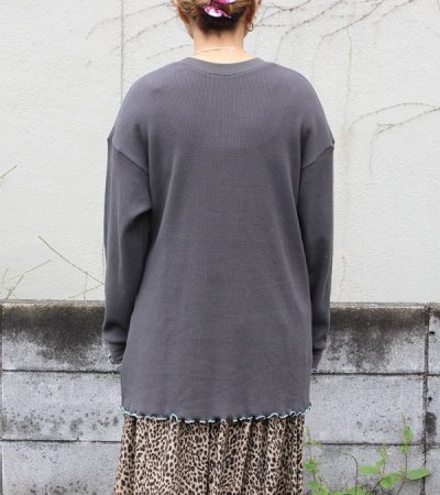 画像12: 40%OFF！ワッフルカラースキームトップス　WAFFLE COLOR SCHEME TOPS《セール商品につき返品不可》