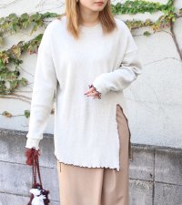 40%OFF！ワッフルカラースキームトップス　WAFFLE COLOR SCHEME TOPS《セール商品につき返品不可》