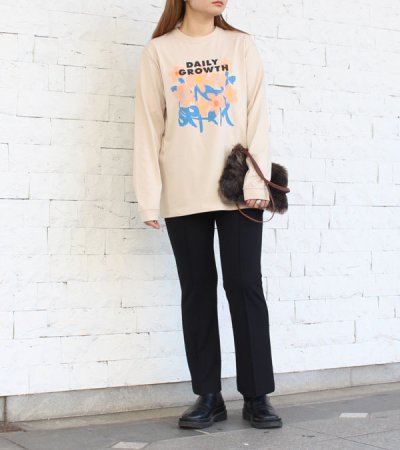 画像9: 40%OFF！フラワープリントロンティー　FLOWER PRINT LON T《セール商品につき返品不可》