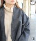 画像29: 30%OFF！ノーカラーワイドジャケット　circa make no collar wide jacket（グレー）《セール商品につき返品不可》