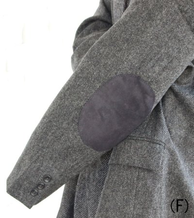 画像7: 30%OFF!ノーカラーワイドジャケット circa make no collar wide jacket(グレー)《セール商品につき返品不可》