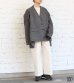 画像23: 30%OFF！ノーカラーワイドジャケット　circa make no collar wide jacket（グレー）《セール商品につき返品不可》