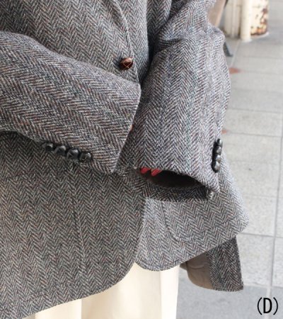 画像29: 30%OFF!ノーカラーワイドジャケット circa make no collar wide jacket(グレー)《セール商品につき返品不可》