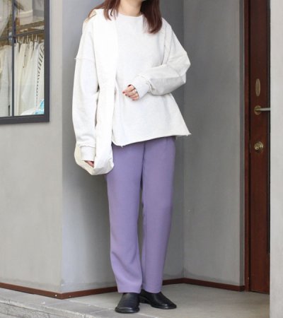 画像3: 50%OFF!ポリエステルツイルリラックステーパードパンツ《セール商品につき返品不可》