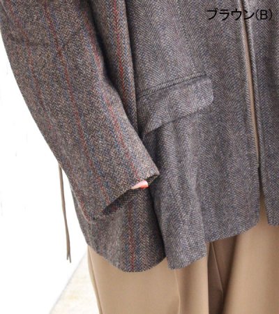 画像18: 30%OFF！ツイードカデットジャケット　circa make tweed cadet jacket《セール商品につき返品不可》