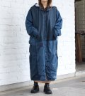30%OFF！カットバックワイドフードコート　circa make cutback wide hooded coat《セール商品につき返品不可》