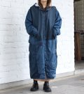 30%OFF！カットバックワイドフードコート　circa make cutback wide hooded coat《セール商品につき返品不可》