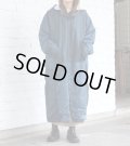 30%OFF！カットバックワイドフードコート　circa make cutback wide hooded coat《セール商品につき返品不可》