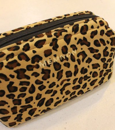 画像3: 20%OFF!レオパードワイヤーポーチリップインハート《セール商品につき返品不可》