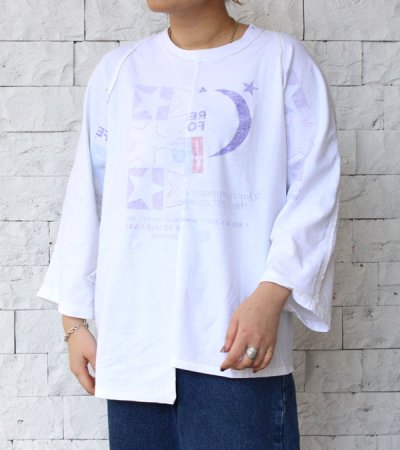 画像2: 40%OFF！フリーダムスリーブリバーシブルトップ　circa make freedom sleeve reversible top《セール商品につき返品不可》