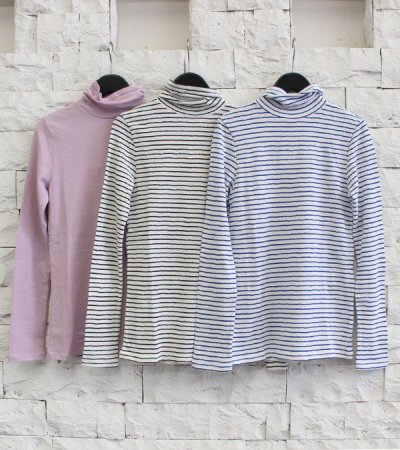 画像1: 30%OFF！ツイストクレープジャージタートルネックプルオーバー《セール商品につき返品不可》