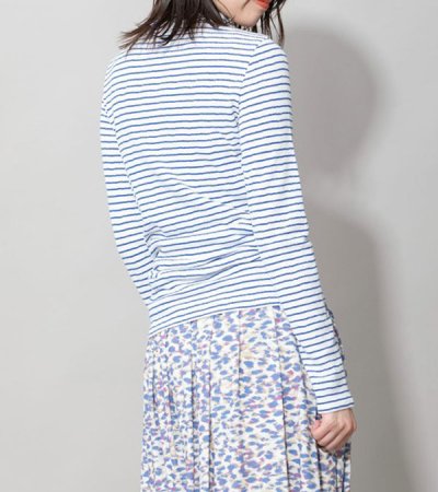 画像4: 30%OFF！ツイストクレープジャージタートルネックプルオーバー《セール商品につき返品不可》