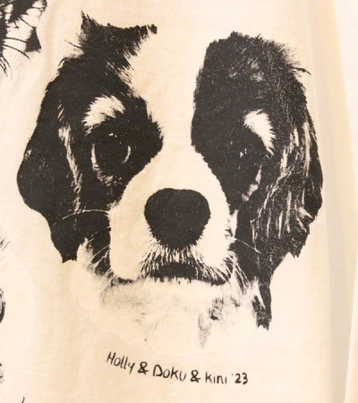 画像9: プリントロングスリーブティー(ホリー)　ObyO print long sleeve tee(holly）