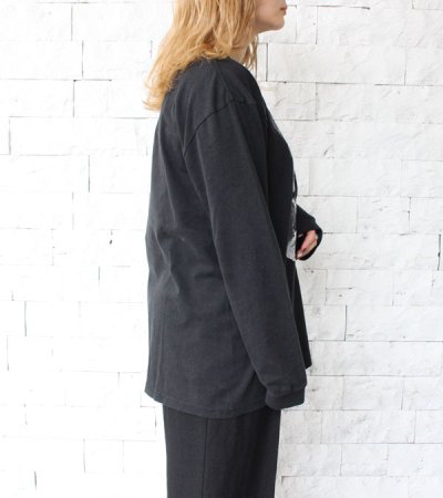 画像3: プリントロングスリーブティー(ホリー)　ObyO print long sleeve tee(holly）