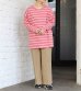 画像2: マルチボーダートップス　MULTI BORDER TOPS (2)
