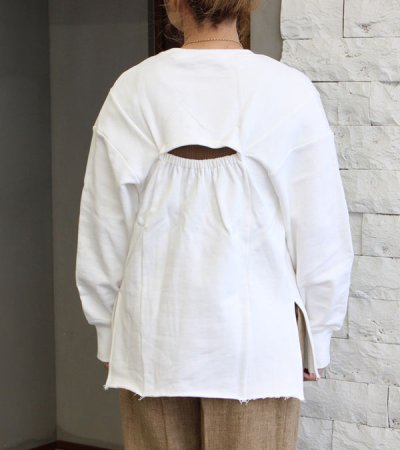 画像1: バックオープンスウェット　BACK OPEN SWEAT　