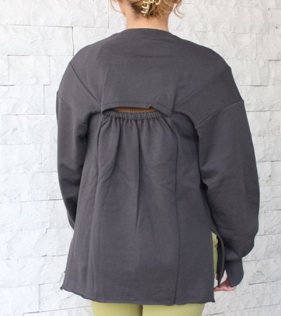 画像29: バックオープンスウェット　BACK OPEN SWEAT