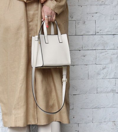 画像6: 40%OFF!2wayレザースクエアショルダーバッグ《セール商品につき返品不可》