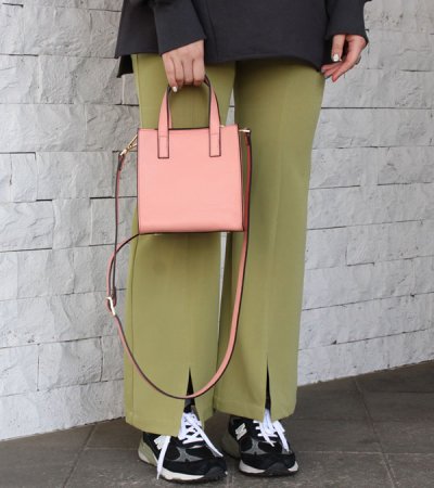 画像3: 40%OFF!2wayレザースクエアショルダーバッグ《セール商品につき返品不可》