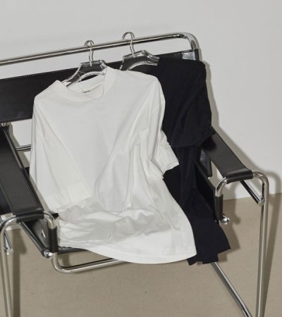 画像1: コットンシルクユースフルハーフスリーブTシャツ　Cottonsilk Useful Halfsleeve T-shirts