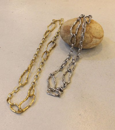 画像1: テールミドルチェーンネックレス　TERRE middle chain necklace